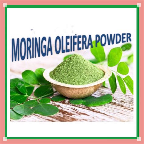 1KG de poudre de feuilles de MORINGA OLEIFERA Qualité Premium 100