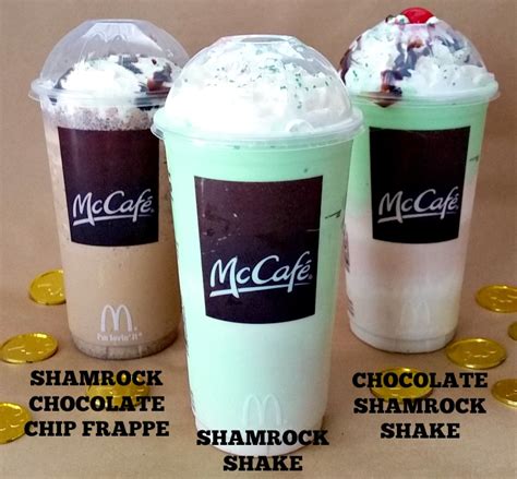 Shamrock Shake Madness - McDonald's 4 NEW Chocolaty Flavors