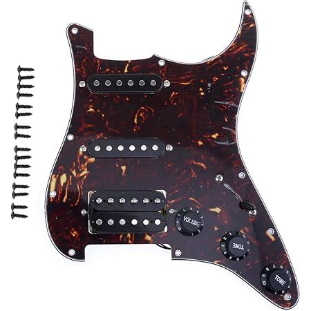 Musiclily Hole Hss Prewired Loaded Pickguard With Single Coil