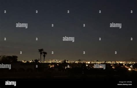 south phoenix skyline at night Stock Photo - Alamy