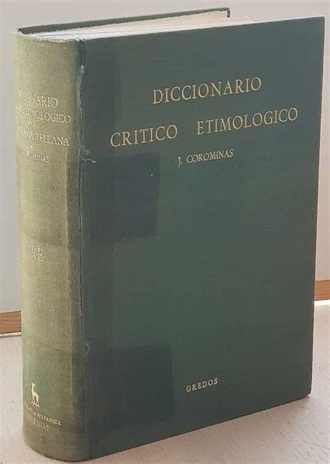 DICCIONARIO CRÍTICO ETIMOLÓGICO DE LA LENGUA CASTELLANA VOLUMEN III L