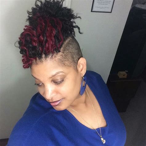 Crochet Braids Mohawk Braids With Shaved Sides Shaved Hair Shaved