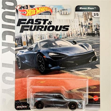 玩具快克 HOT WHEELS 風火輪 玩命關頭 精裝 膠胎 收藏 麥拉輪 MCLAREN S 現貨 蝦皮購物