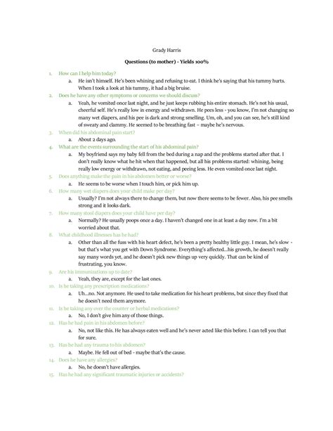 Ache Study Guide 1
