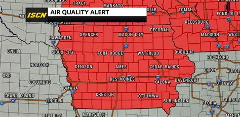 Canadian Wildfire Smoke Prompts Air Quality Alert For Iowa Iscn