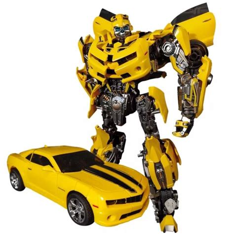 48cm Tall-Transformation Car Robot Bumblebee Optimus Prime | Shopee ...