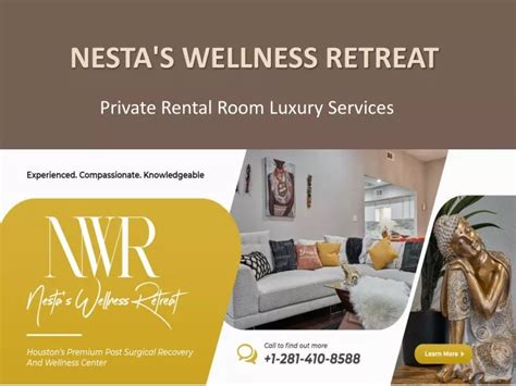 Ppt Private Rental Room Nesta S Wellness Retreat Post Surgical Care