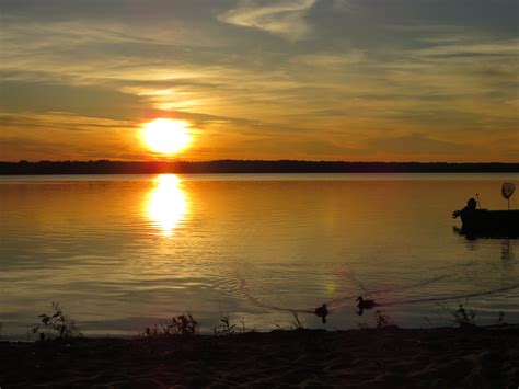 Sunset on Ivanhoe Lake - Ivanhoe Lake Provincial Park (August 2014 ...