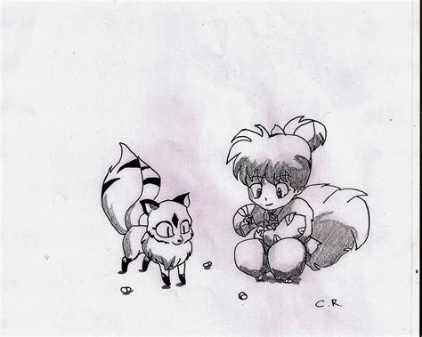 Shippo And Kirara Inuyasha By 24madhatter On Deviantart