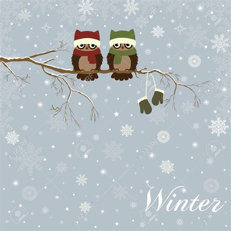 Cute Winter Owl Wallpapers - Top Free Cute Winter Owl Backgrounds ...