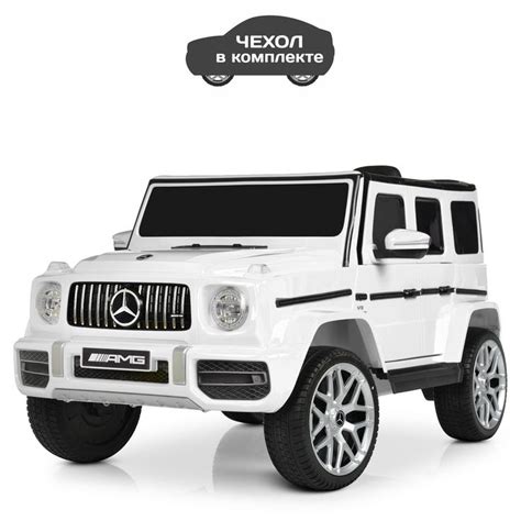 Детский электромобиль джип М 4214 - белый | Suv, Suv car, Car