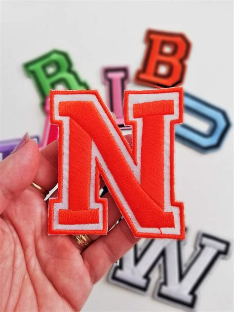 Iron On Patches Letters