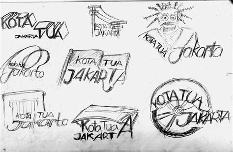 Visual Felix Sketsa Logo Kota Tua Asistensi 2