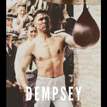 Jack Dempsey Workout Boxing Legend Colorized Sticker For Sale By