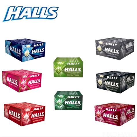 Halls Display C Unidades Escolha O Sabor Shopee Brasil