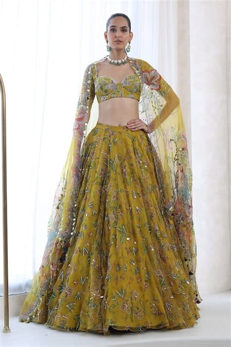 Mahima Mahajan Pari Floral Blossom Print Lehenga Set Women Lehengas