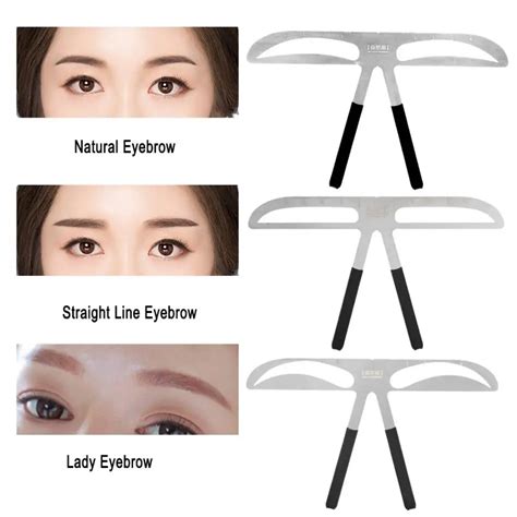 Types Eyebrow Stencils Eyebrows Grooming Stencil Shaping Diy