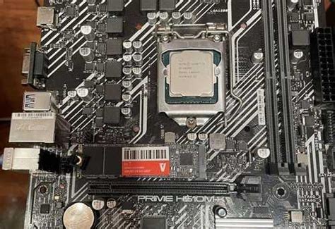 Материнская плата lga 1200 asus prime h510m-k купить | Комьютерные ...