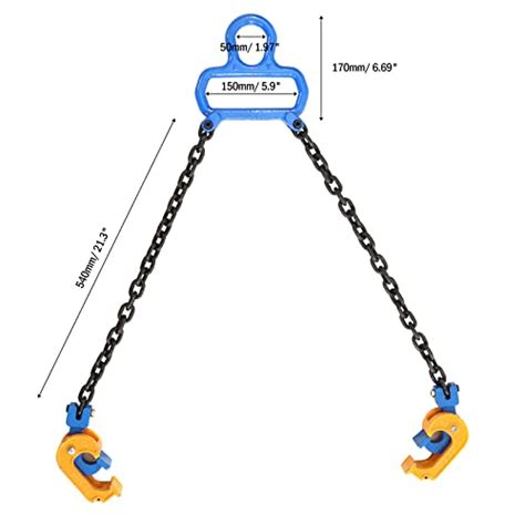 Powlab Upgraded Chain Drum Lifter Load Capacity 1 Ton With Carbon Steel