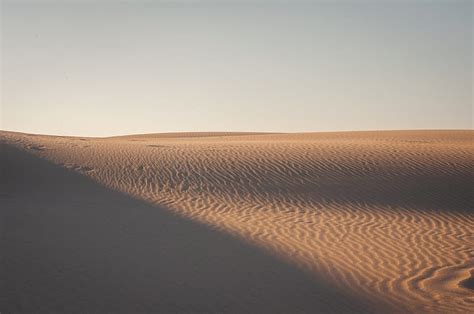 Brown Sand Under Gray Sky HD Wallpaper Peakpx