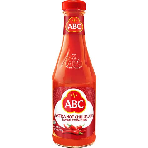 Calories In ABC Extra Hot Chilli Sauce