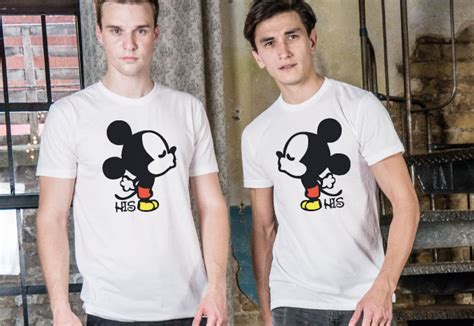 Lgbt Gay Mickey Mouse His Married With Mickey Etsy