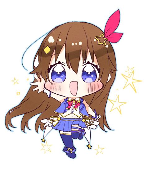 ホロライブ「②そらちゃん Soraart ときのそら ホロライブ全員ミニキャラで描」甘冷らくと🌸🍨のイラスト