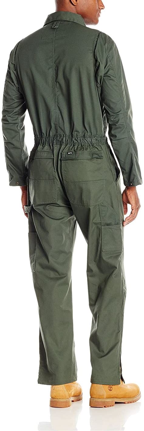 Key Deluxe Unlined Coverall Zipper To Knee Long Sleeve