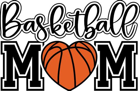 Basketball Mom Sports Day Tshirt Design For Mama Free Svg File For