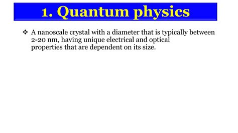 Nanotechnology Origin History And Principles Ppt