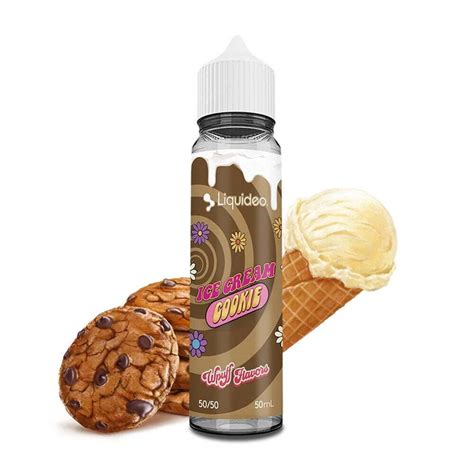 Lichid Tigara Electronica Liquideo WPuff Ice Cream Cookie 50ml Merlin Ro