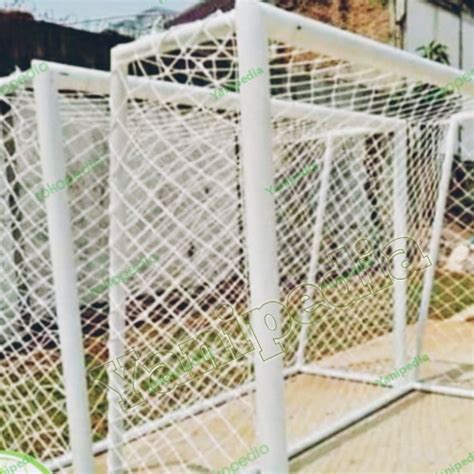 Jual Jaring Gawang Futsal Bahan Tali Poy X Belakang Satu Set