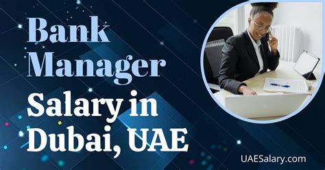 Bank Manager Salary In Dubai UAE 2025