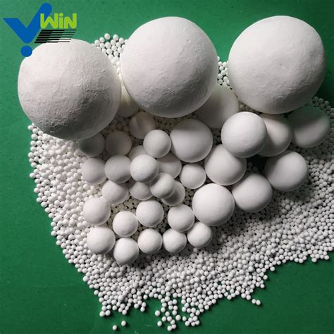 Inert Catalyst Bed Support Media 99 Al2O3 Alumina Ceramic Balls