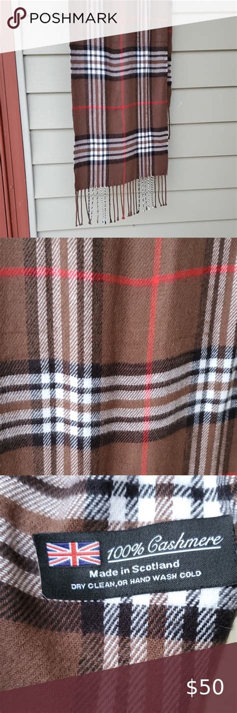 Cashmere Scottish plaid scarf NWOT | Plaid scarf, Scottish plaid, Plaid