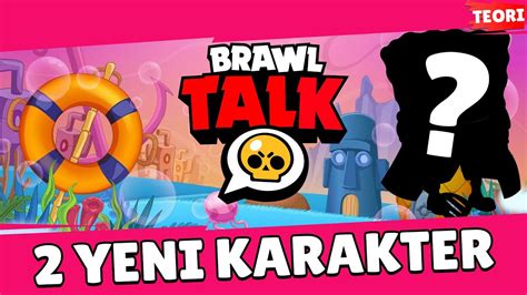 Brawl Talk 📣 2 Yenİ Karakter Çİzgİ Fİlm Yenİ Kupa Yolu Vee Brawl Stars Teori Youtube