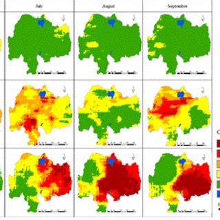 The spatial extents of meteorological drought during recent drought ...