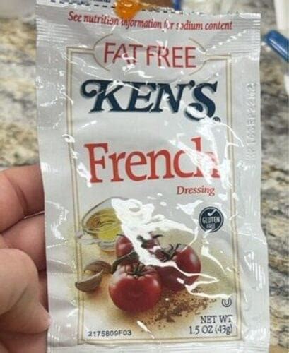 Ken's French Dressing Steakhouse Dressing - 43 g, Nutrition Information ...