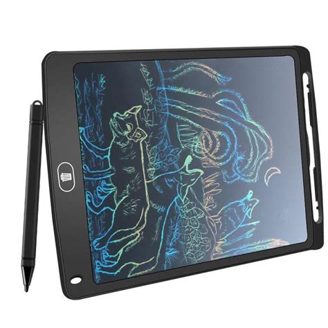 Графічний LCD-планшет для малювання Writing Tablet 12 дюймів Black ...