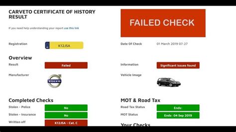 Mot History Check Understanding Yourself Road Tax History