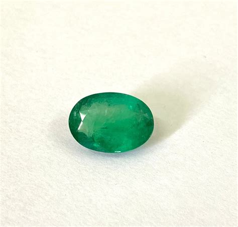 Green Zambian Emerald Carats Loose Gemstone For Jewelry Astro