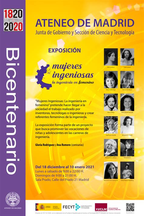 Exposición Mujeres Ingeniosas Mujeres Ingeniosas