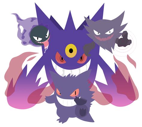 Gengar Evolution By Edusuarez Gengar Pokemon Pokemon Gengar Evolution ...