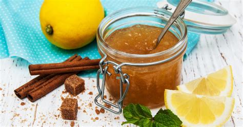 Recette Marmelade de citron à la cannelle 750g