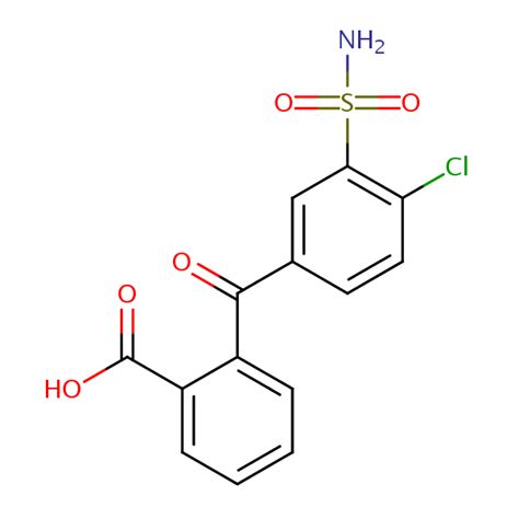 2 4 Chloro 3 Sulphamoylbenzoyl Benzoic Acid SIELC Technologies