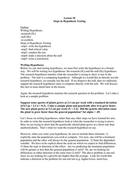 👍 Writing a hypothesis for a research paper. Forming a Good Hypothesis ...