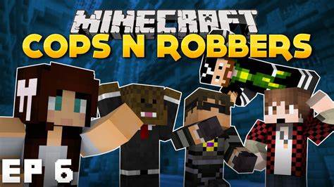 Minecraft Cops N Robbers Episode Ft Skydoesminecraft Jerome