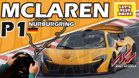 Mclaren P1 Nurburgring Nordschleife Onboard Assetto Corsa Youtube