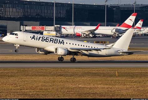 Sx Ptm Air Serbia Embraer Erj Sr Erj Sr Photo By Felix