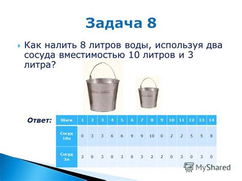 Сколько в одном кубе воды ведер: Сколько вёдер (8, 10, 12, 15 литров) в ...
